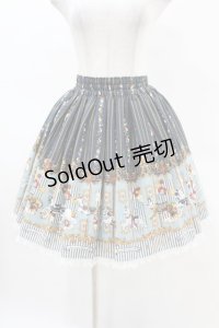 metamorphose / Wonder Carousel ミニスカート F ネイビー H-25-05-08-037-ME-SK-NS-ZH