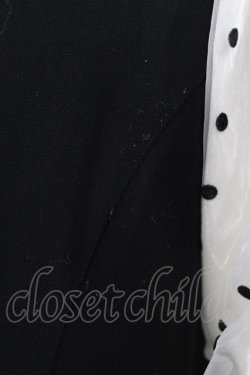 画像3: mille fille closet by LODISPOTTO / ドット切替ワンピース Free ブラック H-25-05-08-041-LO-OP-NS-ZH