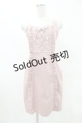 Honey Cinnamon / レースアップワンピース Free ピンク H-25-05-08-043-LO-OP-NS-ZH