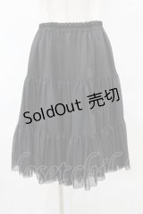 アトリエフク / フリルいっぱいパニエ 52cm丈 Free ブラック H-25-05-08-047-EL-SK-NS-ZH