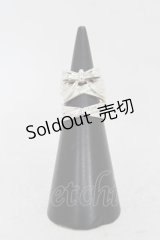 BABY,THE STARS SHINE BRIGHT / レースアップリボンリング 13号 シルバー925 H-25-05-08-005-BA-AC-NS-ZH