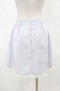 画像2: Ank Rouge / ファンシーツイードスカート M パープル H-25-05-08-049-CA-SK-NS-ZH