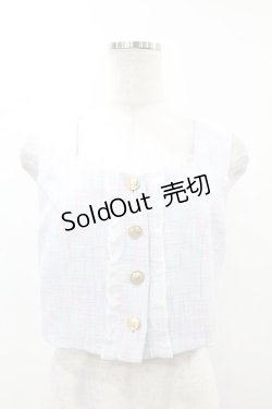 画像1: Ank Rouge / ファンシーツイードビスチェ M パープル H-25-05-08-050-CA-TO-NS-ZH
