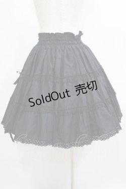 画像3: metamorphose / リボンティアードスカート  黒 H-25-05-08-1032-ME-SK-KB-ZH