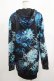 画像3: NieR Clothing / 総柄ZIPパーカー  黒×彼岸花青 H-25-05-08-1036-PU-TO-KB-ZH (3)