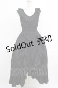 Sheglit / "Dunkelheit"シャーリングワンピース  ブラック H-25-05-08-1004-EL-OP-KB-ZH