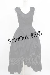 Sheglit / "Dunkelheit"シャーリングワンピース  ブラック H-25-05-08-1004-EL-OP-KB-ZH