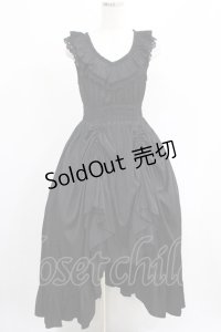 Sheglit / "Dunkelheit"シャーリングワンピース  ブラック H-25-05-08-1004-EL-OP-KB-ZH
