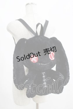 画像1: NieR Clothing / NieRちゃんぬいぐるみリュック  黒 H-25-05-08-1050-PU-BG-KB-ZH