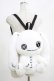 画像1: NieR Clothing / NieRちゃんぬいぐるみリュック  白 H-25-05-08-1051-PU-BG-KB-ZH (1)