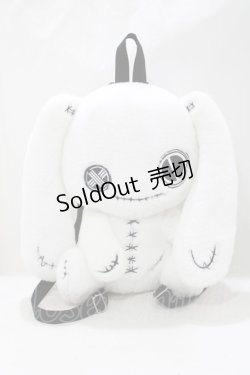 画像2: NieR Clothing / NieRちゃんぬいぐるみリュック  白 H-25-05-08-1051-PU-BG-KB-ZH