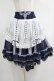 画像1: Ozz oneste / Star Wizardエプロン付スカート  ネイビー H-25-05-08-1006-OO-SK-KB-ZH (1)