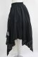 画像2: NieR Clothing / 切替ZIPスカート  黒×紫チェック H-25-05-08-1008-PU-SK-KB-ZH (2)
