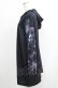 画像2: NieR Clothing / プリントZIPパーカー  黒×和柄九尾 H-25-05-08-1017-PU-TO-KB-ZH (2)