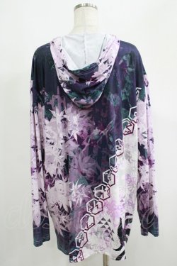 画像3: NieR Clothing / プリントプルパーカー  紫 H-25-05-08-1021-PU-TO-KB-ZH