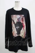 NieR Clothing / COTTON LONG CUTSEW XL 黒 H-25-05-08-1022-PU-TO-KB-ZH