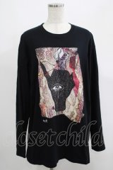NieR Clothing / COTTON LONG CUTSEW XL 黒 H-25-05-08-1022-PU-TO-KB-ZH