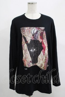 画像1: NieR Clothing / COTTON LONG CUTSEW XL 黒 H-25-05-08-1022-PU-TO-KB-ZH