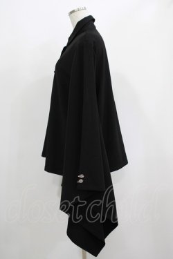 画像2: Princess Chronicles / 漆黒の振り袖ブラウス L ブラック H-25-05-08-1026-PU-BL-KB-ZH