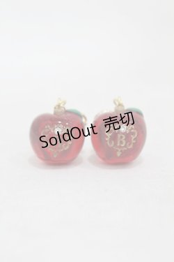 画像1: BABY,THE STARS SHINE BRIGHT / Appleイヤリング   H-25-05-08-008-BA-AC-NS-ZH