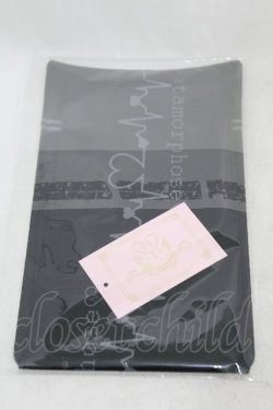 画像2: metamorphose / Little Nurse プリントオーバーニー　  ブラック×グレー H-25-05-08-009-ME-ZA-NS-ZH