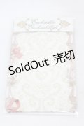 Enchantlic Enchantilly / Queen Cat〜秘密の書斎〜オーバーニーソックス  アイボリー H-25-05-08-010-LO-ZA-NS-ZH