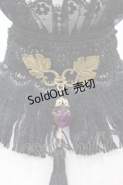 画像3: Luxmira / 葡萄のチョーカーBenediction  ブラック H-25-05-08-012-0-AC-NS-ZH