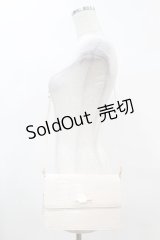 サンリオ / ロングストラップクロコダイル風ショルダーバッグ（クロミ・マイメロ）  ブラウン・アイボリー H-25-05-08-015-EL-BG-NS-ZH