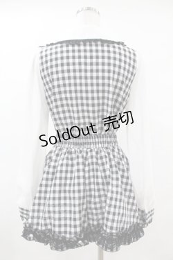 画像2: Princess Melody / ギンガムセットアップ Free ブラック H-25-05-08-017-EL-OP-NS-ZH
