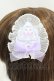 画像2: Nile Perch / ワッペン バレッタ&ブローチ<お城>  ラベンダー H-25-05-08-002-LO-AC-NS-ZH (2)