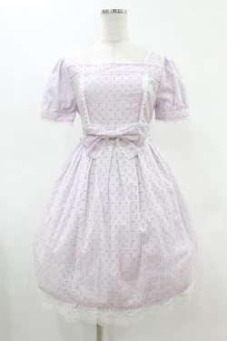 画像1: BABY,THE STARS SHINE BRIGHT / Innocent Ribbon Lace オードリーワンピース Free ラベンダー H-25-05-08-022-BA-OP-NS-ZH