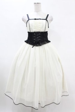 画像1: Angelic Pretty / Cinema Ladyジャンパースカート Free オフ H-25-05-08-023-AP-OP-NS-ZH