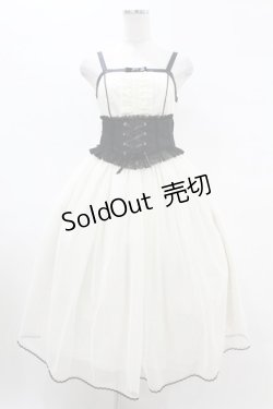 画像1: Angelic Pretty / Cinema Ladyジャンパースカート Free オフ H-25-05-08-023-AP-OP-NS-ZH