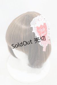 Nile Perch / ワッペン バレッタ&ブローチ   レッド H-25-05-08-003-LO-AC-NS-ZH