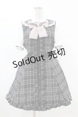 Ank Rouge / フリルリボンワンピース M ブラック H-25-05-08-030-CA-OP-NS-ZH