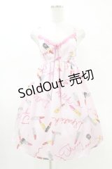 MILK / ラブ・ルージュスリップドレス Free ピンク H-25-05-08-034-ML-OP-NS-ZH