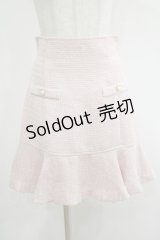 WILLSELECTION / ラメツイードフレアミニスカート Free ピンク H-25-05-09-1036-GO-SK-NS-ZH