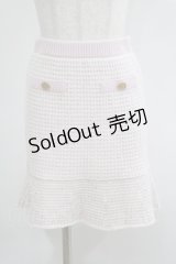 Lily Brown / LILY BROWN×MARY QUANTツイードニットスカート Free PINK H-25-05-09-1040-EL-SK-NS-ZH