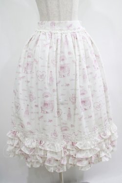 画像1: Lolime by mellfy memory / Milk in Afterスカート M PINK H-25-05-09-1005-GO-SK-NS-ZH