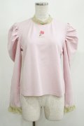 Lolime by mellfy memory / Mary rose ハイネックカットソー M PINK H-25-05-09-1044-GO-TO-NS-ZH