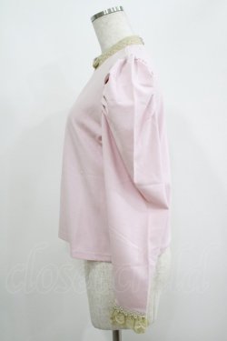 画像2: Lolime by mellfy memory / Mary rose ハイネックカットソー M PINK H-25-05-09-1044-GO-TO-NS-ZH