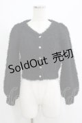 WILLSELECTION / テディヤーンニットカーディガン Free ブラック H-25-05-09-1061-GO-TO-NS-ZH