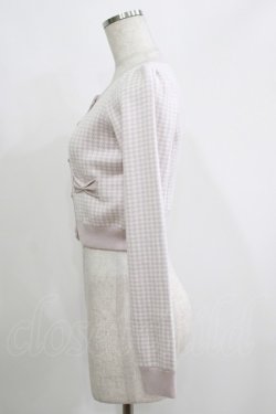 画像2: evelyn / リボンポケットニット Free ピンク H-25-05-09-1064-LO-TO-NS-ZH