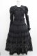 画像1: AVENCHUMU / Full of tiered long dress Free BLACK H-25-05-09-1007-LO-OP-NS-ZH (1)