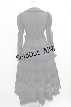 画像3: AVENCHUMU / Full of tiered long dress Free BLACK H-25-05-09-1007-LO-OP-NS-ZH