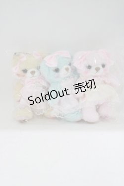 画像2: BABY,THE STARS SHINE BRIGHT / お茶会ノベルティなかよしくみゃちゃんストラップセット  ピンク H-25-05-09-1077-BA-ZA-NS-ZH