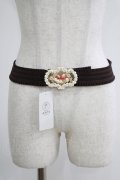 axes femme POETIQUE / ガトー・フレーズゴムベルト Free ブラウン H-25-05-09-1080-AX-ZA-NS-ZH