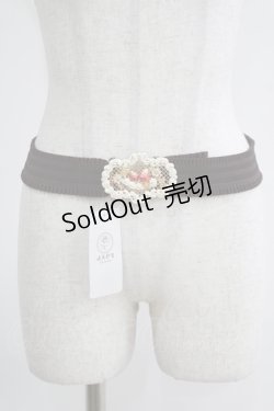 画像1: axes femme POETIQUE / ガトー・フレーズゴムベルト Free ブラウン H-25-05-09-1080-AX-ZA-NS-ZH