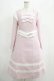 画像1: Lolime by mellfy memory / twinkle tweed ワンピース M PINK H-25-05-09-1002-GO-OP-NS-ZH (1)