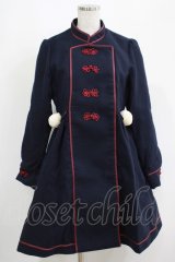 Amavel / チャイナ風コート Free ネイビー H-25-05-09-1021-CA-CO-NS-ZH